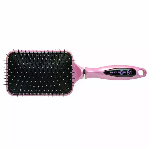 Head Jog Pink Ceramic/Ionic Paddle Brush