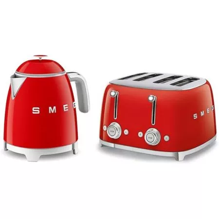 Smeg Mini Kettle & 4 Slice Toaster