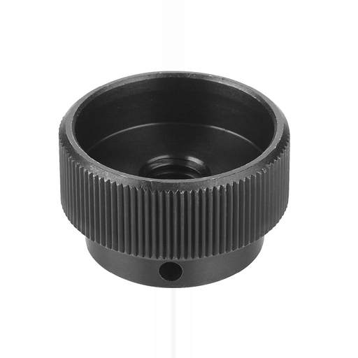 K0137 - Knurled Nuts In Steel With Pin Hole