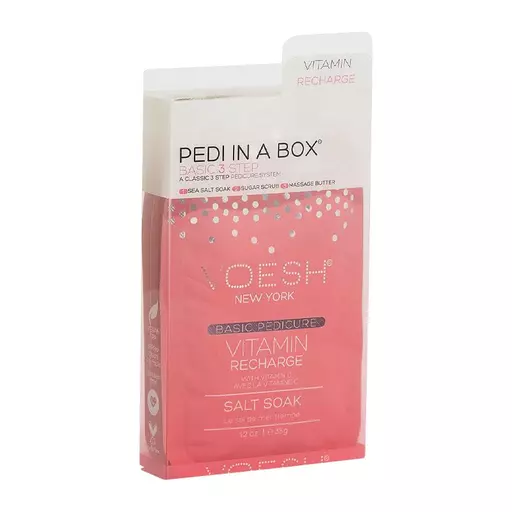 Voesh Pedi In A Box Basic 3 Step Vitamin Recharge