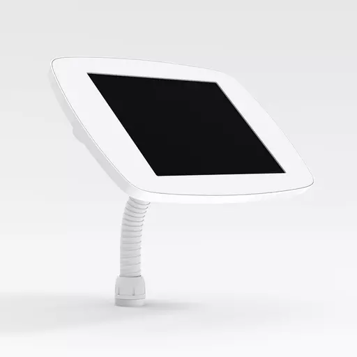 Bouncepad Flex | Samsung Galaxy Tab A 10.1 (2019) | White | Covered Front Camera and Home Button |