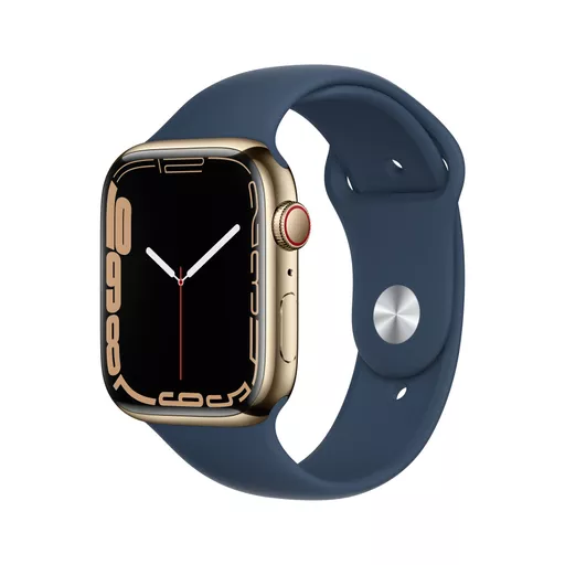 Apple Watch Series 7 OLED 45 mm 4G Gold GPS (satellite)