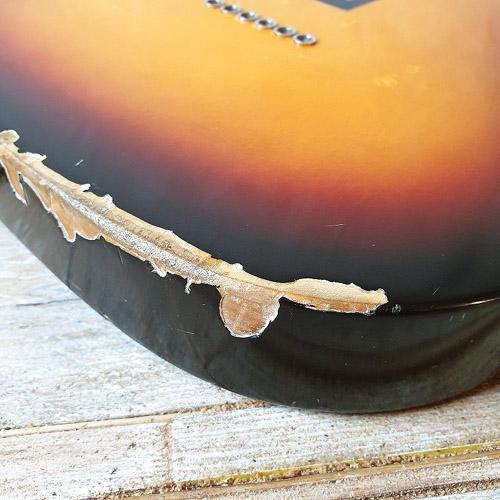 damaged telecaster