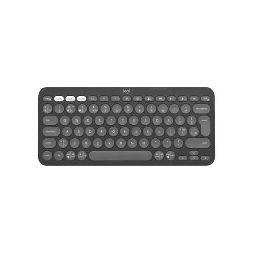 Logitech Pebble Keys 2 K380s Wireless Keyboard - Tonal Graphite