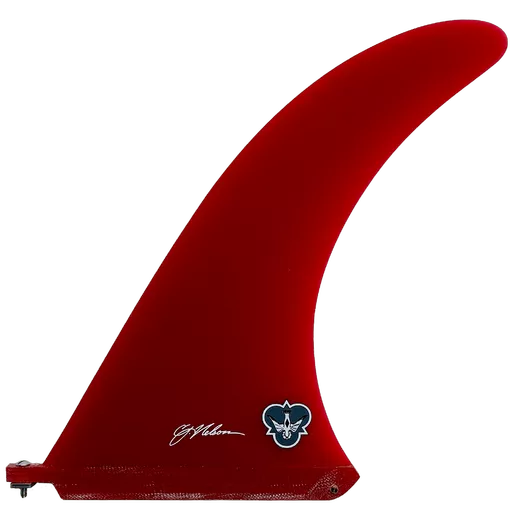 Flying Diamonds C J Nelson Power Flex Single Fin 10" - Red