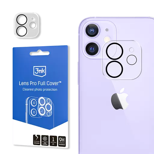 3mk - Lens Pro Full Cover - For iPhone 11 / 12 Mini
