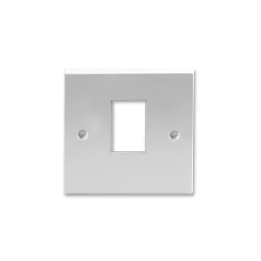 SIngle Gang 6C Module Faceplate (accepts 1 x LJ6C modules)