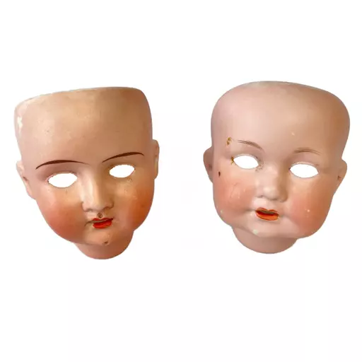 Painted Porcelain Dolls Head