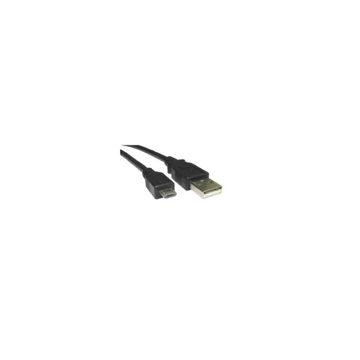 USB 2.0 A Male to Micro B Male Cable, Black