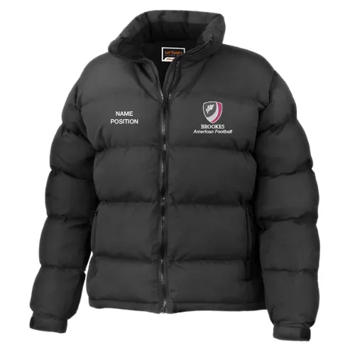 Oxford Brookes University American Football Womens Committee Puffa