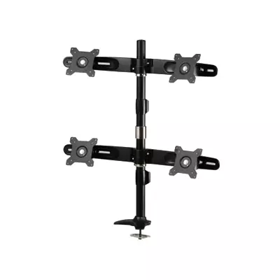 Amer AMR4P monitor mount / stand 61 cm (24") Bolt-through Black