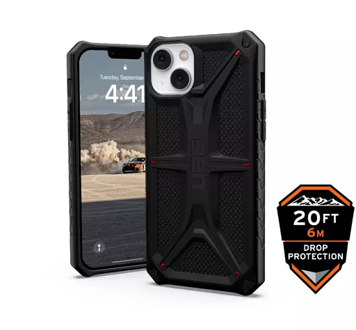 UAG - Monarch for iPhone 14 Plus - Kevlar Black