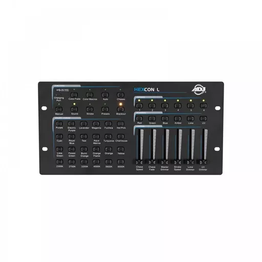 ADJ Hexcon L 36-Channel DMX Controller RGBAL+UV Hex