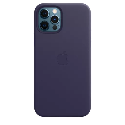 Apple iPhone 12 | 12 Pro Leather Case with MagSafe - Deep Violet