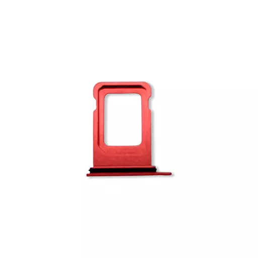 Single Sim Card Tray (Red) (CERTIFIED) - For iPhone 12