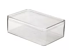 Storage Boxes, 174mm x 60mm, Push-Fit Lid, Polystyrene