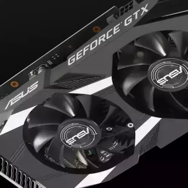 A close-up of a GeForce RTX Graphics Card