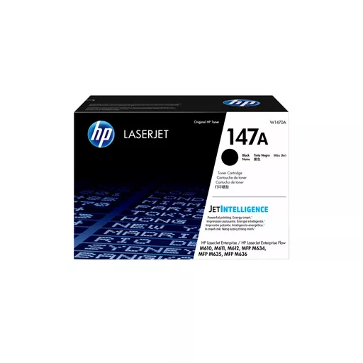 HP W1470A/147A Toner cartridge, 10.5K pages ISO/IEC 19752 for HP LaserJet M 611