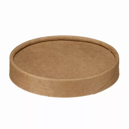 16OZ KRAFT SOUP POT LID (PP LINED) - (1X500)