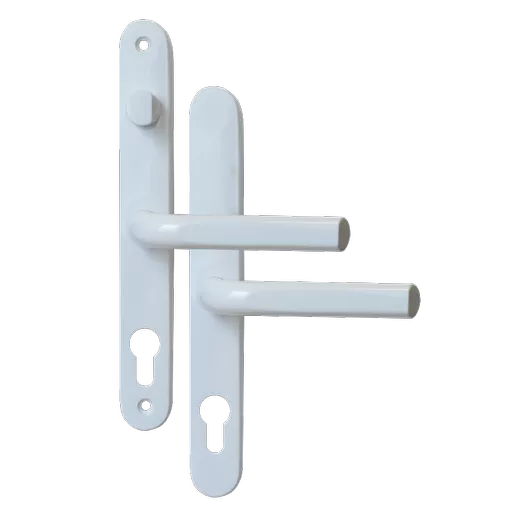 ASEC 68mm Lever UPVC Door Furniture With Snib