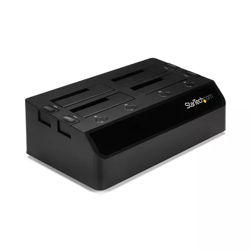 StarTech.com 4-Bay USB 3.0 to SATA Hard Drive Docking Station, USB Hard Drive Dock, External 2.5/3.5