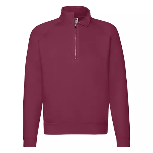 Men's Premium Zip Neck Sweat