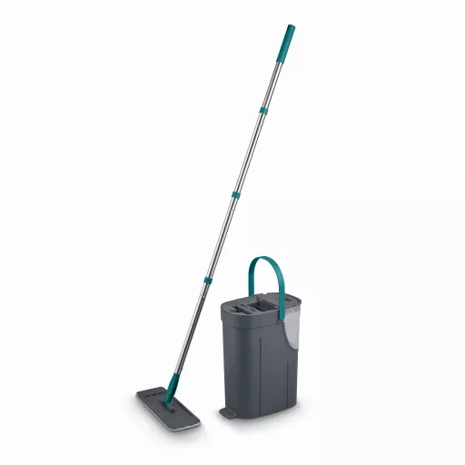 Flat Mop and Bucket Set