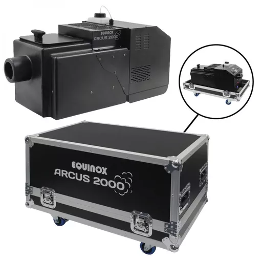 Equinox Arcus 2000 Low Fogger with Flight Case Bundle