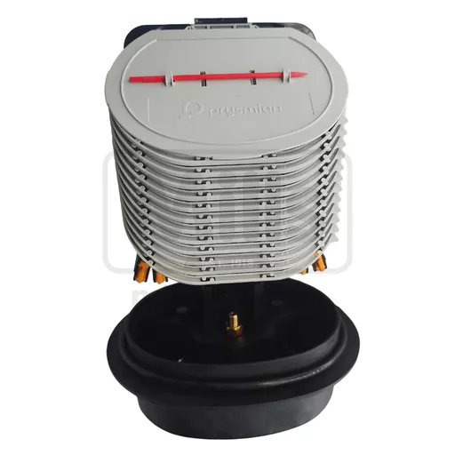 Prysmian CMJ Compact Multi-Function Joint Fibre Distribution Closure with 1:4 Splitter
