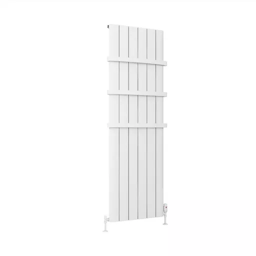 Peretti 1800 x 565 Aluminium Radiator Matt White