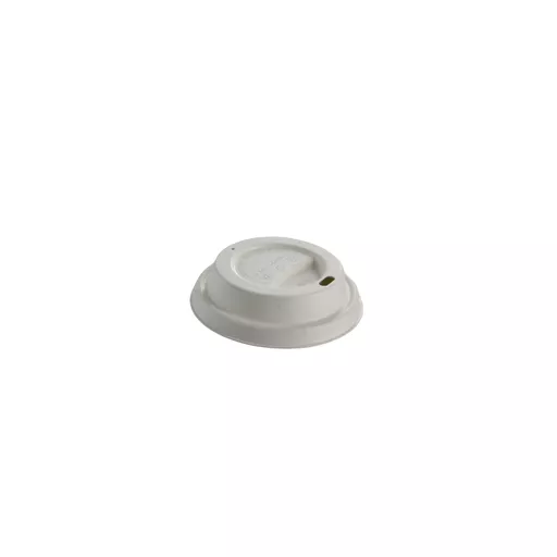 4oz Fibre Hot Cup Sip Lid Natural