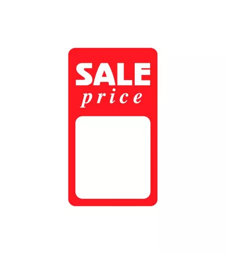 'Sale Price' Permanent Labels - 25mm x 45mm (Pack of 500)