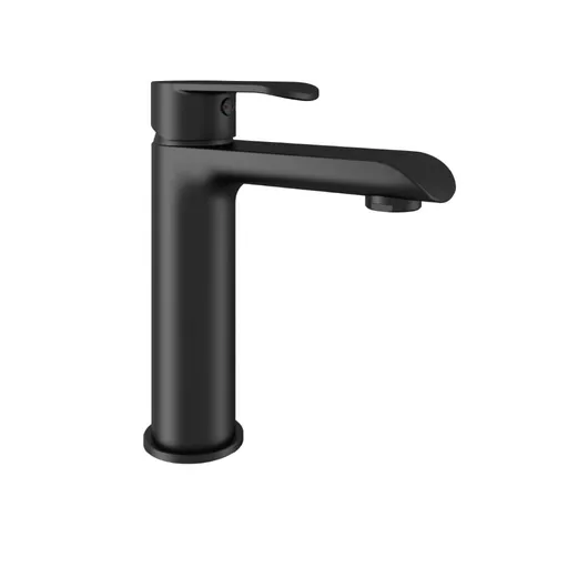 Lyneham Basin Mono Tap with Waste - Matt Black