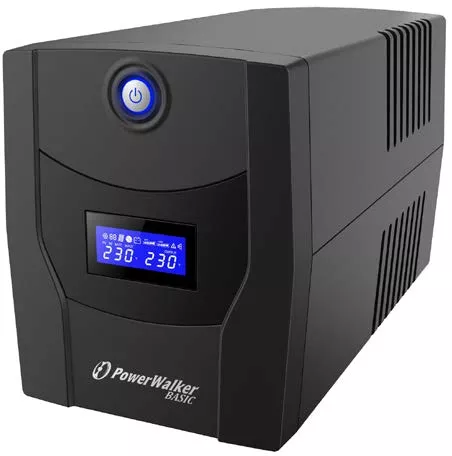 PowerWalker VI 600 STL uninterruptible power supply (UPS) Line-Interactive 0.6 kVA 360 W 2 AC outlet(s)