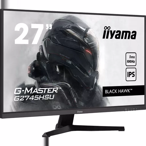 iiyama G-MASTER Get ahead with the G2745HSU Black Hawk with IPS Panel Technology and 1ms MPRT