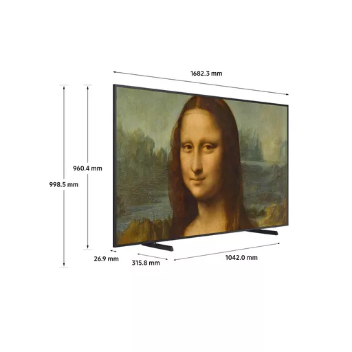 Samsung QE75LS03BAUXXU TV 190.5 cm (75") 4K Ultra HD Smart TV Wi-Fi Black