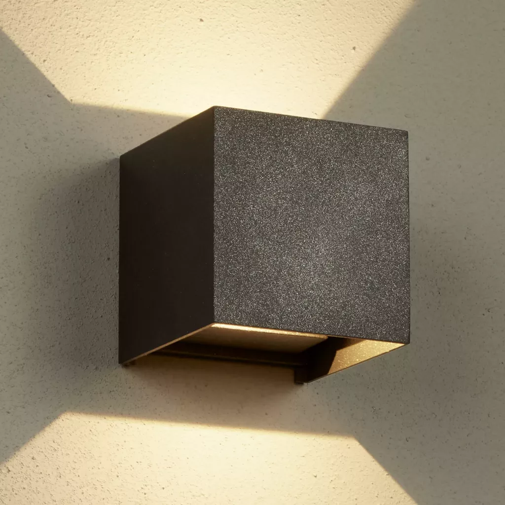 Image of an outdoor wall light for the blog Outdoor Lighting Ideas to Transform A Garden in 2026