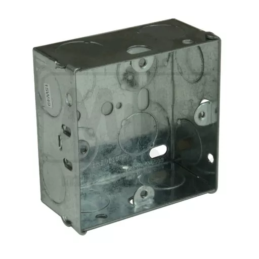 Click 1 Gang Flush Box 44mm Deep