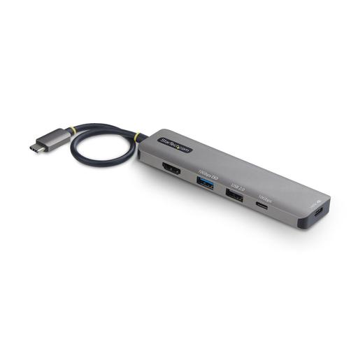 StarTech.com USB-C to HDMI Multiport Adapter with 140W PD Charging, 4K 60Hz, USB 10Gbps Hub, Type-C Mini Dock for MacBook / Dell / Thinkpad / HP
