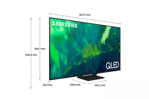 Samsung QE75Q70AATXXU TV 190.5 cm (75") 4K Ultra HD Smart TV Wi-Fi Black