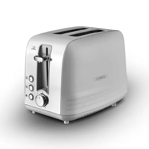 Ash 2-Slice Matte Toaster