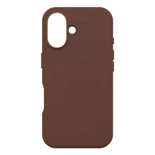 OtterBox Symmetry Series Cactus Leather for MagSafe for iPhone 16, Rich Adobe