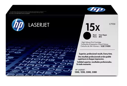 HP C7115X/15X Toner cartridge black, 3.5K pages ISO/IEC 19752 for Canon LBP-25/HP LaserJet 1200