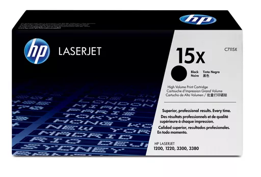 HP C7115X/15X Toner cartridge black, 3.5K pages ISO/IEC 19752 for Canon LBP-25/HP LaserJet 1200