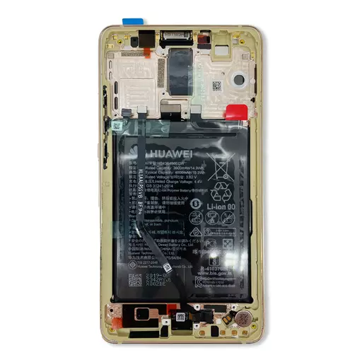 LCD Screen Assembly + Battery (Service Pack) (Mocha Brown) - Huawei Mate 10