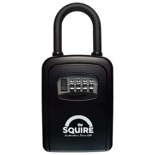 SQUIRE Portable 4 Wheel Key Keep 1 Combination Key Safe With Shackle