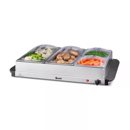 Swan 4 Tray Buffet Server