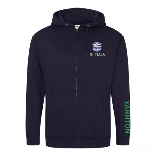 Yarnton Netball Club Senior Full Zip Hoodie