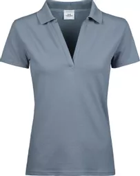 Women's Luxury Stretch V-Neck Polo