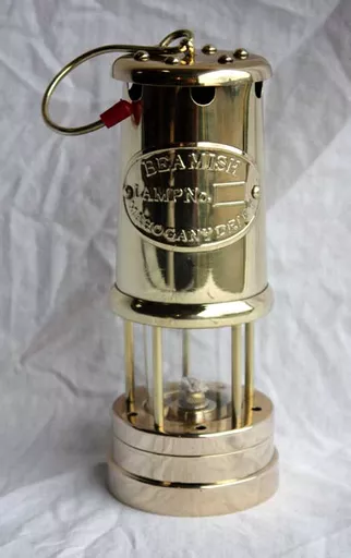 Brass Miner's Lamp